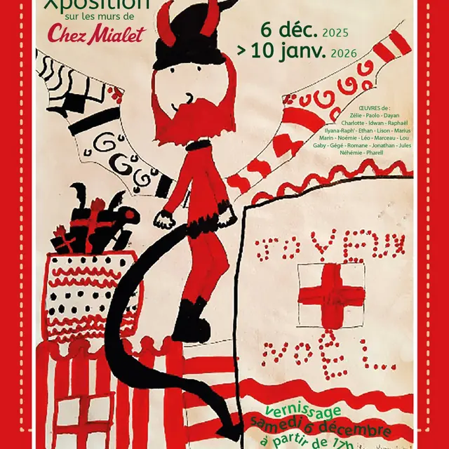 Expo Père Noël Dcalé_Mialet