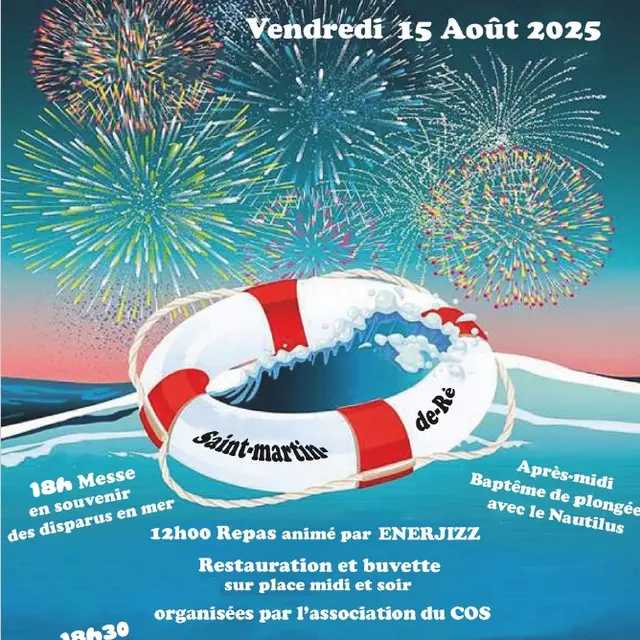 La Fête de la Mer - Feu d'artifice_Saint-Martin-de-Ré