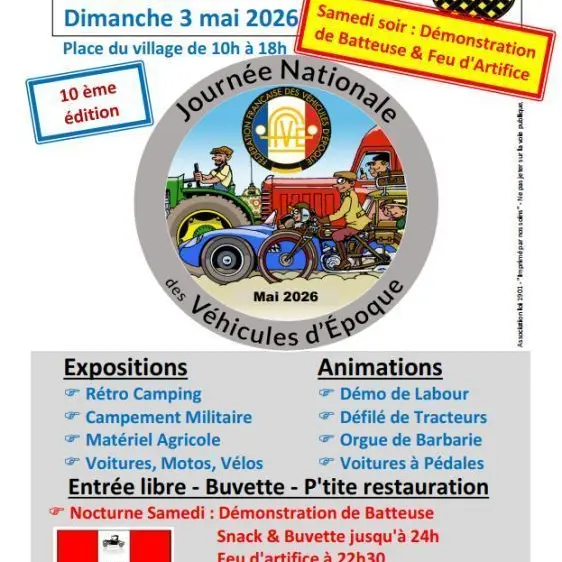 Expositition de Véhicules Anciens_Attignat-Oncin
