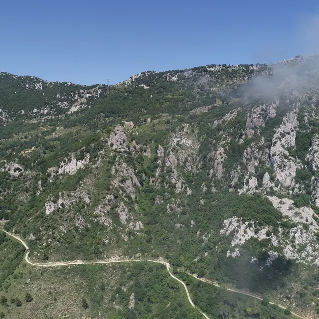 Sentier entre Castellar et Sospel