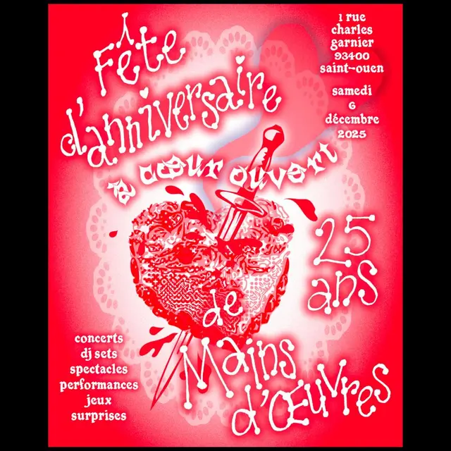 Fête d'anniversaire de Mains d'Œuvres_Saint-Ouen