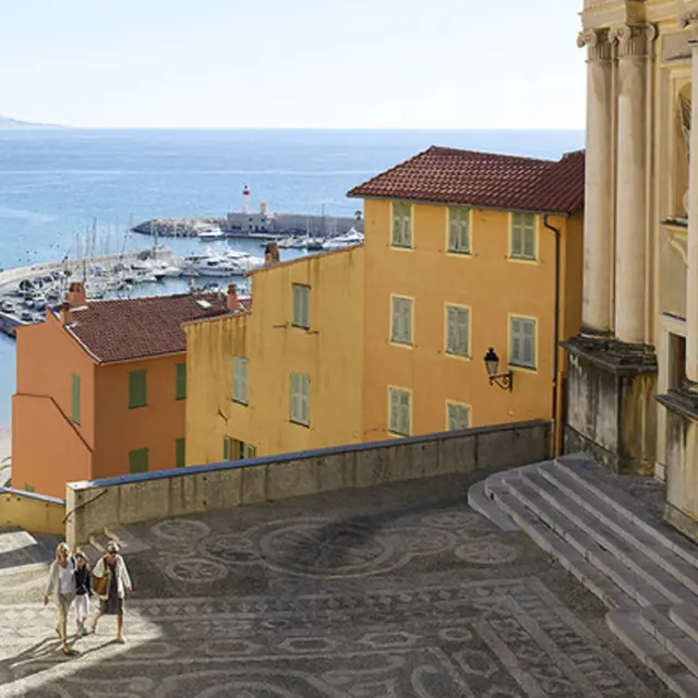 Balade dans la vieille ville de Menton