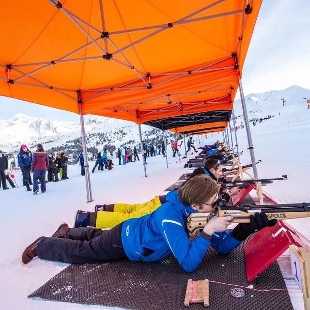 Initiation au biathlon - Altitude Biathlon à Val d'Isère