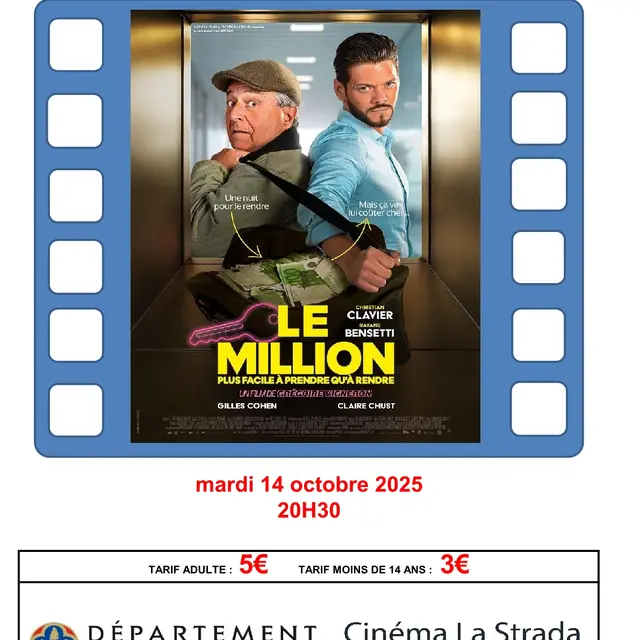 Cinéma à Valdeblore LE MILLION_Valdeblore