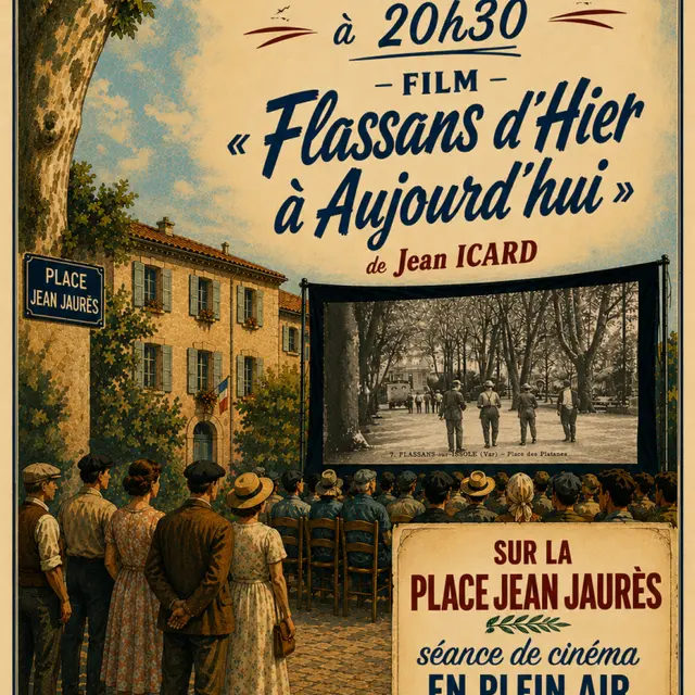 Cinéma en plein air à Flassans_Flassans-sur-Issole