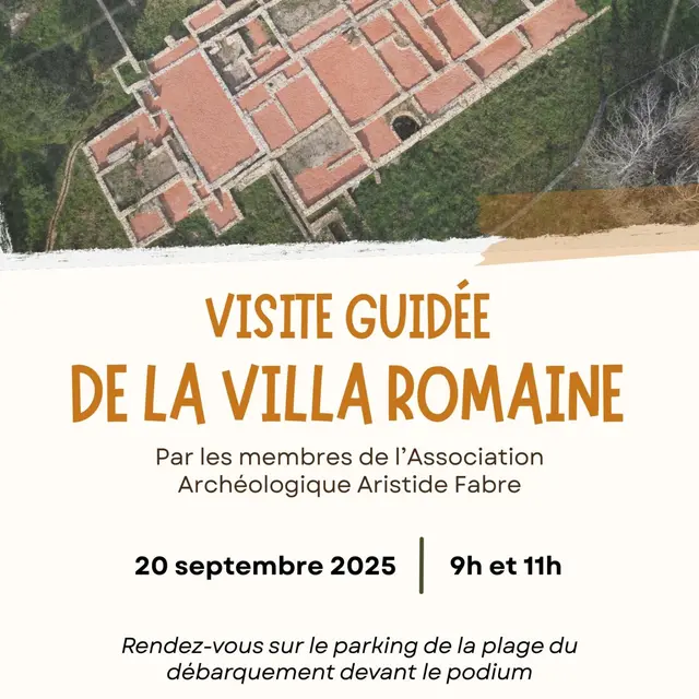 Journées du Patrimoine : Visite Guidée de la Villa Romaine_La Croix-Valmer