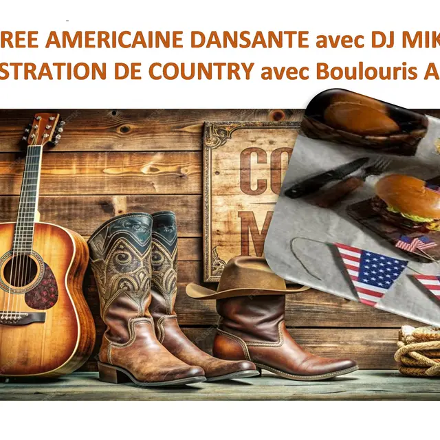 Soirée américaine dansante à Boulouris_Agay