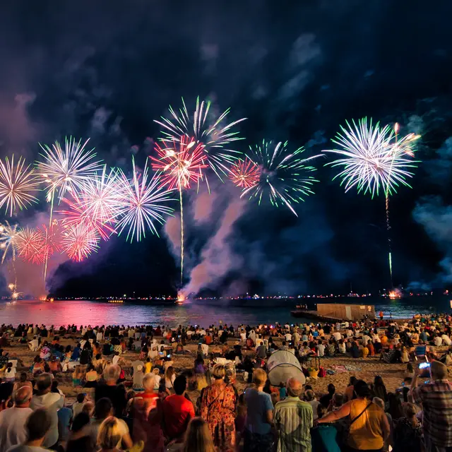 Feu d'artifice 14 juillet
