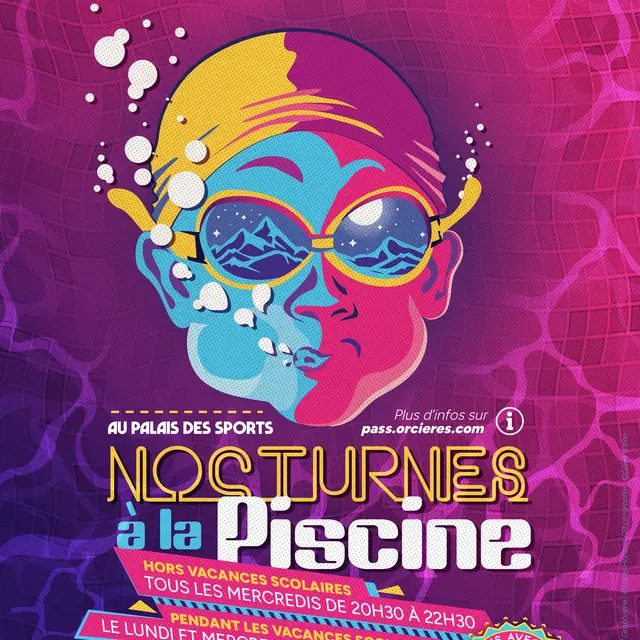 Les nocturnes animées de la Piscine !_Orcières