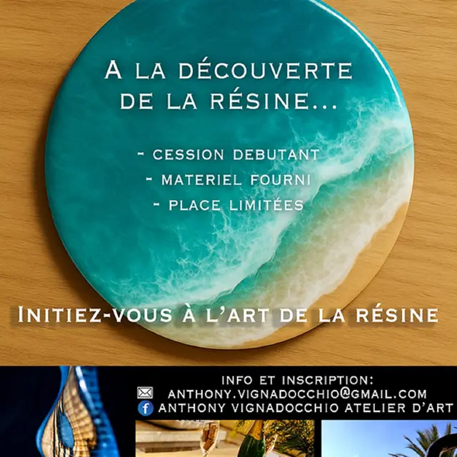 Atelier A la découverte de la résine_Tourrettes