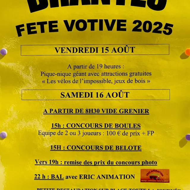 Fête votive_Brantes