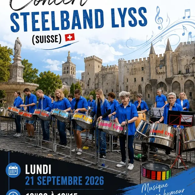 Steelband Lyss en concert_Avignon