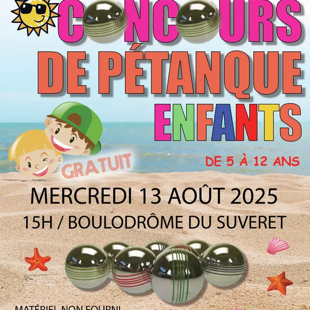 Concours de Boules Enfants_Théoule-sur-Mer