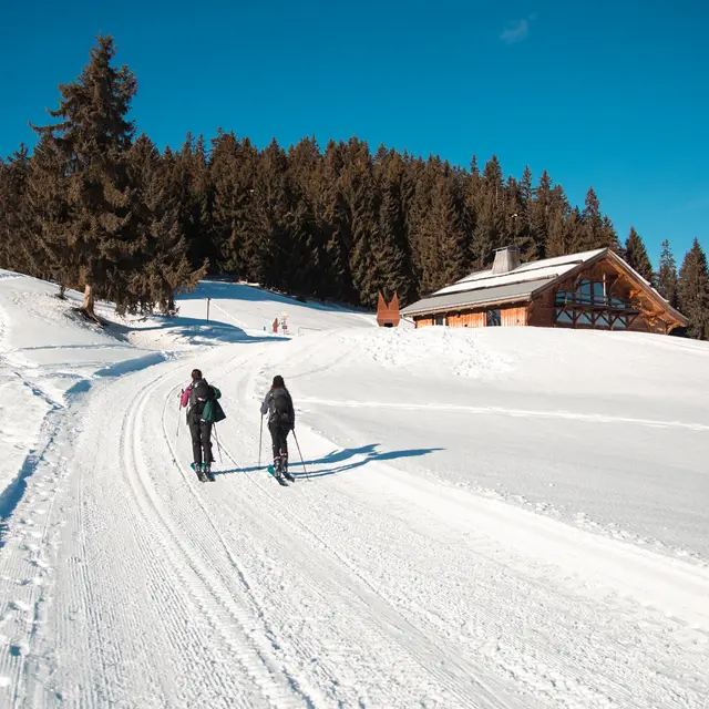 Itinéraire Ski de Randonnée : La Ravine à Claudius_Combloux