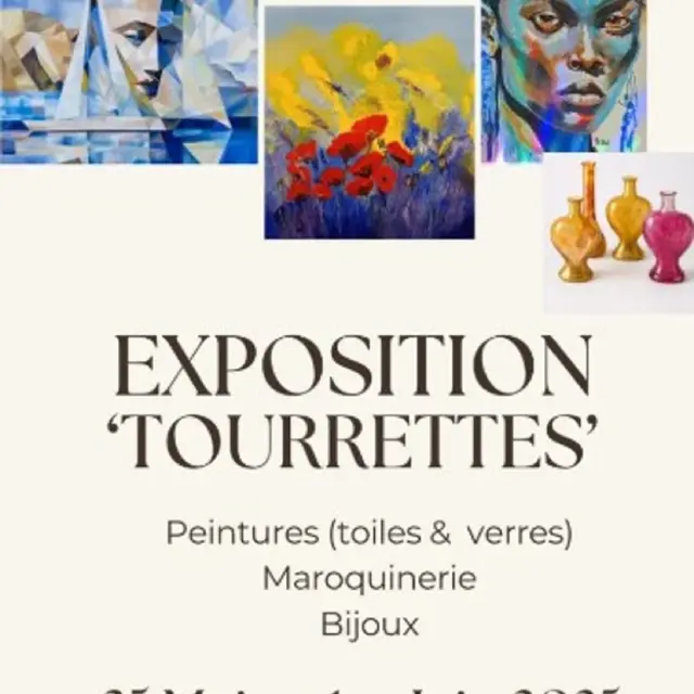 Exposition de la Galerie associative du Rocher_Tourrettes