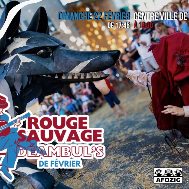 Les Déambul's de Février - « Rouge Sauvage »_Chamonix-Mont-Blanc