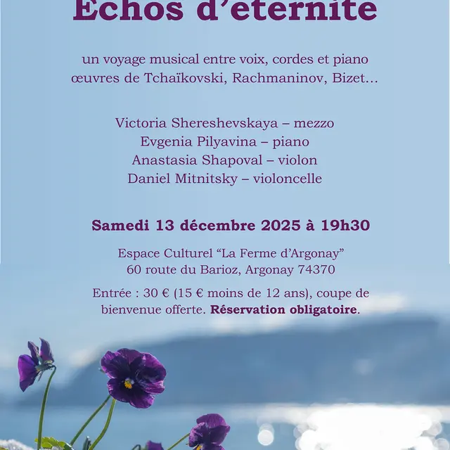 Concert Echos d'éternité_Argonay