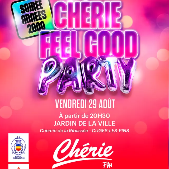 Soirée musicale Chérie FM Feel Good Party_Cuges-les-Pins