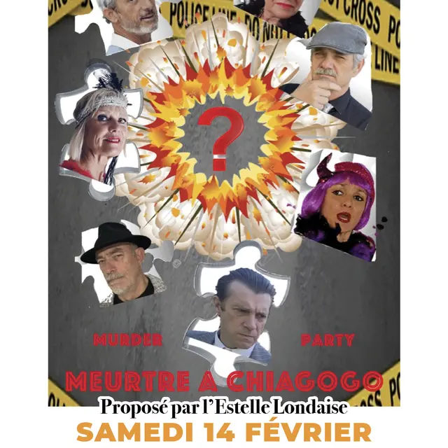 Théâtre : Meutre à Chicagogo proposé par l'Estelle Londaise_La Londe-les-Maures