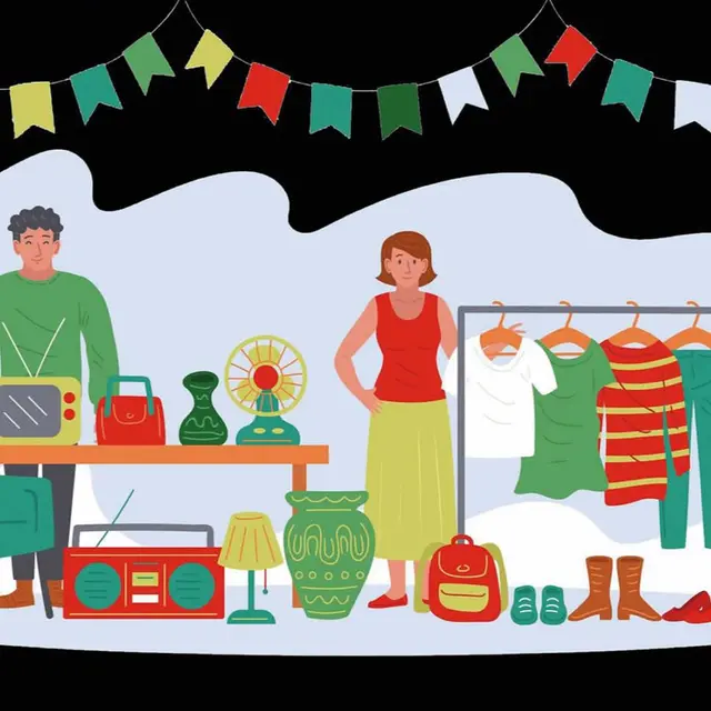 Vide grenier à boulouris_Saint-Raphaël