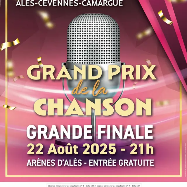 Finale du Grand Prix de la Chanson Française Camargue Cévennes