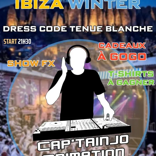 Soirée Ibiza Winter à Les Mées_Les Mées