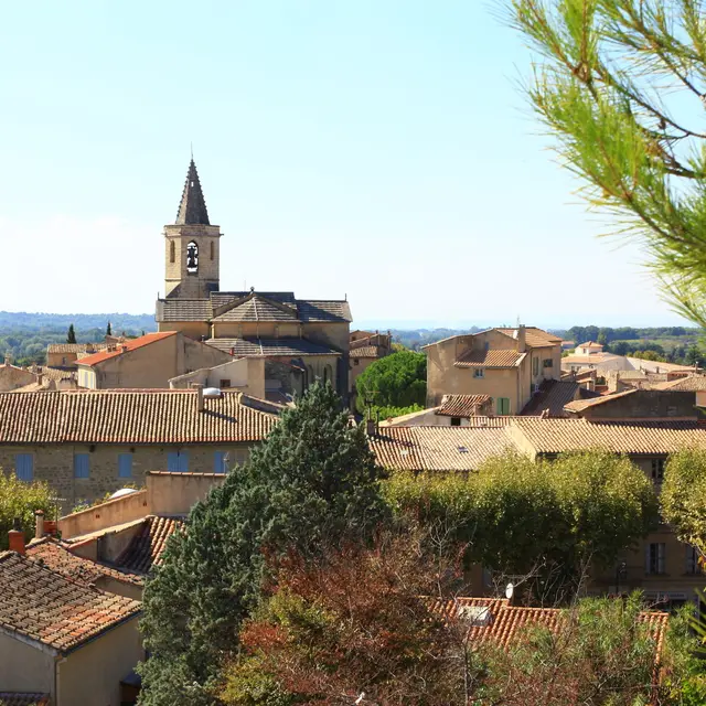 Vue de Mazan