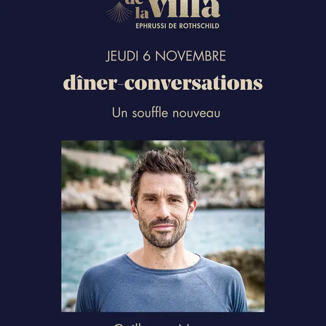 Les Jeudis de la Villa avec Guillaume Néry - Un souffle nouveau_Saint-Jean-Cap-Ferrat