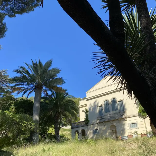 La maison de Paul Bourget dans le Plantier de Costebelle