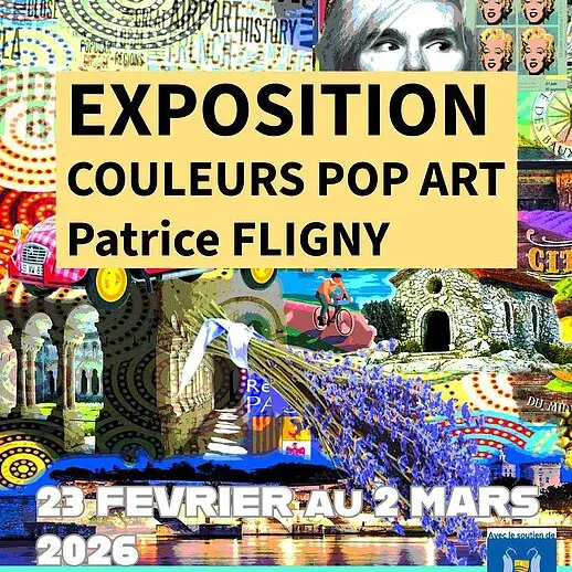 Exposition Couleurs Pop Art_L'Isle-sur-la-Sorgue