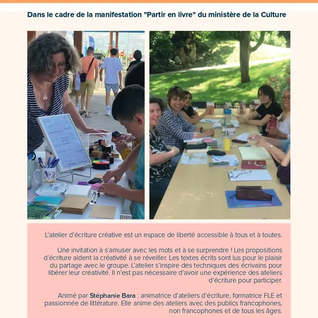Atelier d'écriture créative_Vichy
