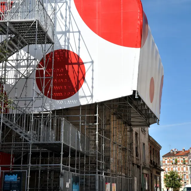 La Fabrique de la Ville, maison-échafaudage à Saint-Denis