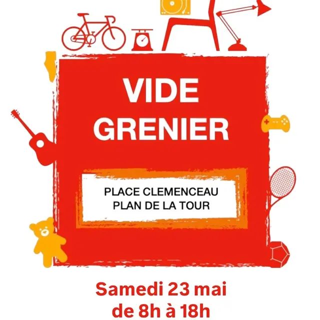 Vide Greniers des Coquinous_Le Plan de la Tour