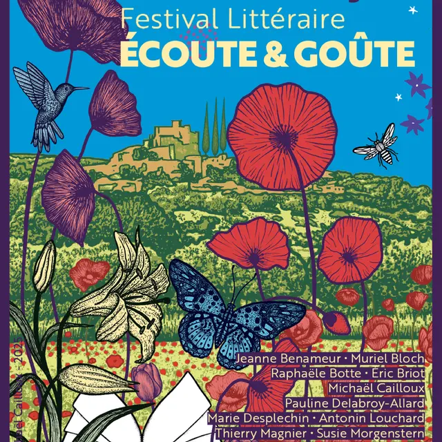 Festival littéraire : Écoute et goûte_Le Barroux