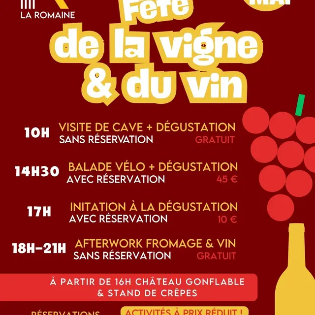 Fête de la Vigne et du Vin - Cave La Romaine_Vaison-la-Romaine