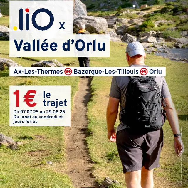 flyer navette estivale Savignac Orlu