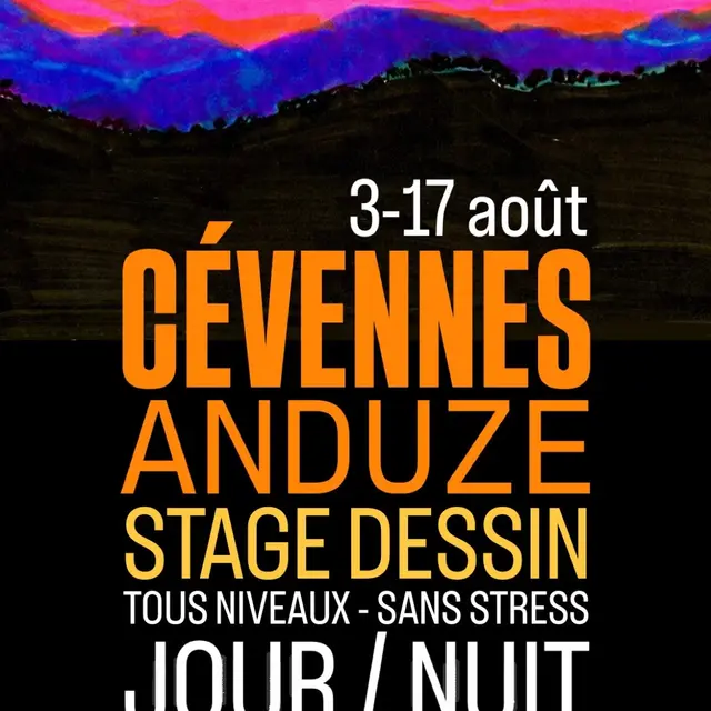 Stage : Dessiner la lumière jour & nuit _Anduze