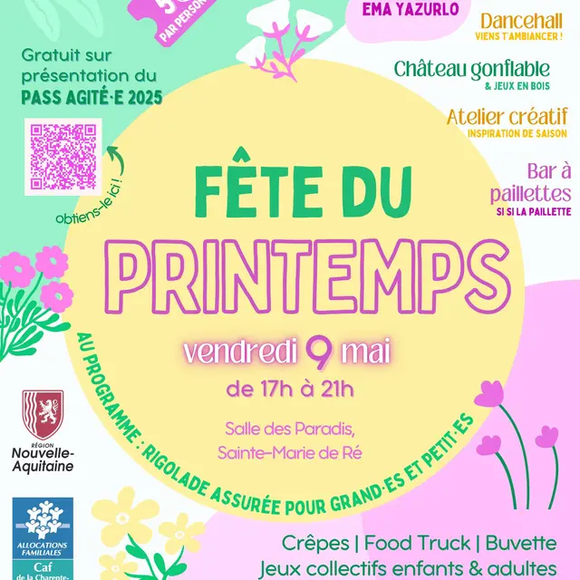 Fête du printemps avec l'asso Le Bocal_Sainte-Marie-de-Ré