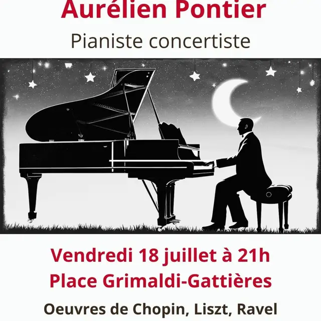 Aurélien Potier - Récital sous les étoiles_Gattières