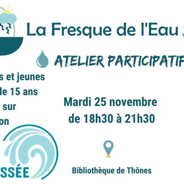 Atelier Fresque de l'eau_Thônes