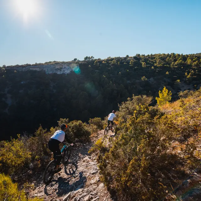 Parcours VTT Cabrières d'Avignon
