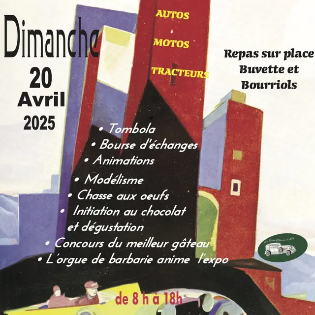 Exposition de véhicules anciens, bourse d'échange et vide-greniers, 6ème édition_Ally