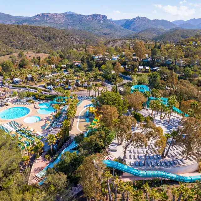 Vue aérienne Espace Aquatique