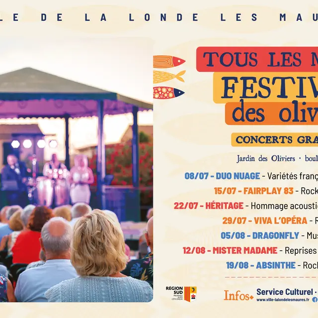 Festival de musique des oliviers_La Londe-les-Maures