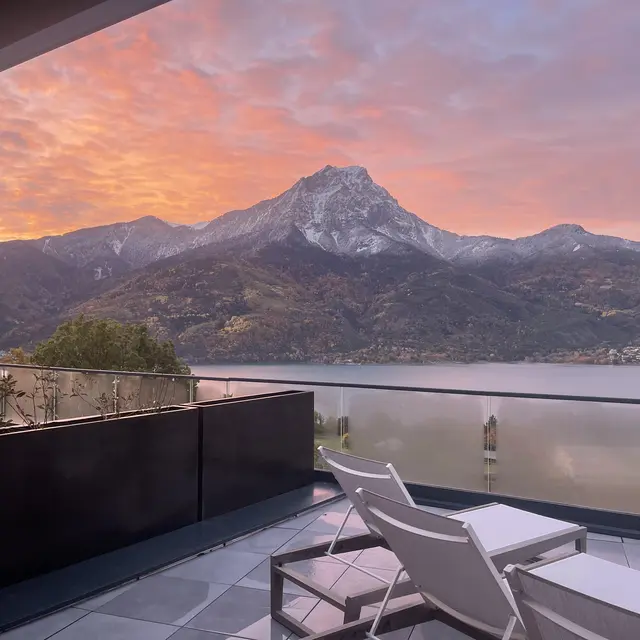 Vue sur le Morgon - Les Restanques du lac SAVINES-LE-LAC