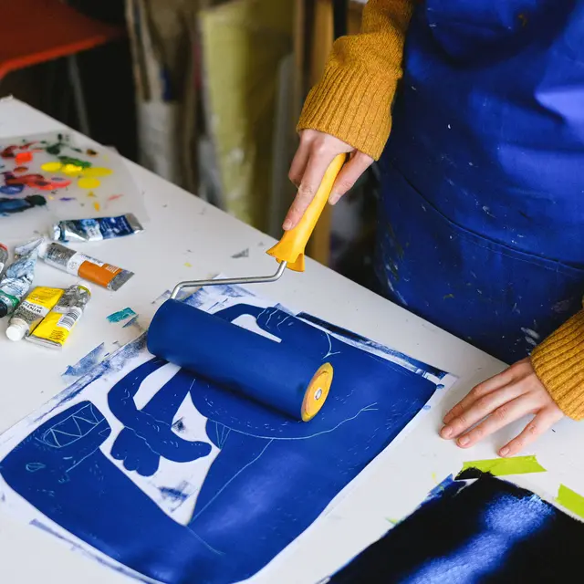 Atelier de linogravure_Pélissanne