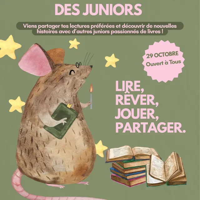 Les Mercredis des Juniors à la Bibliothèque !_Moustiers-Sainte-Marie