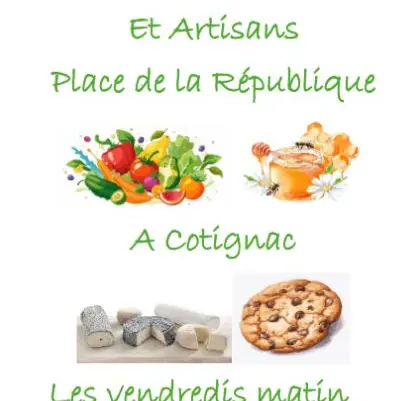 Marché de producteurs et artisans_Cotignac