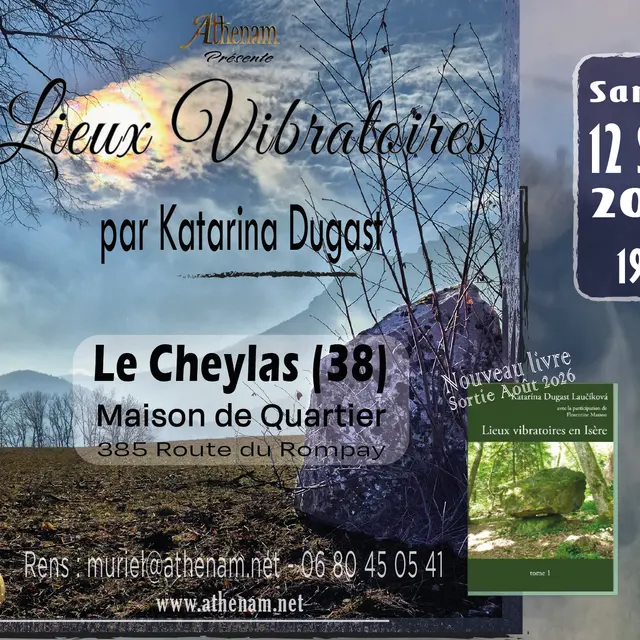 Conférence Lieux Vibratoires avec Katarina Dugast
