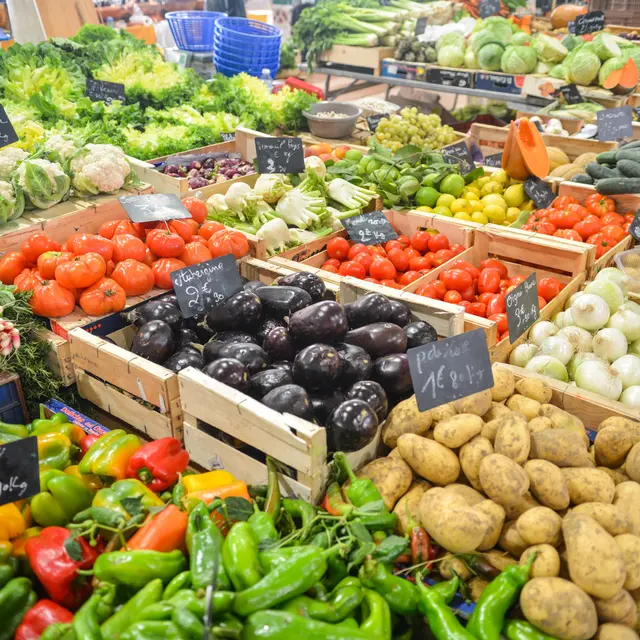 Marché estival